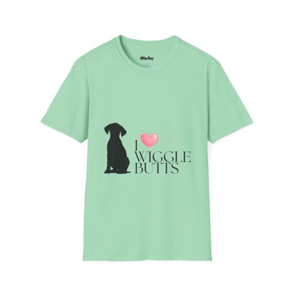 I Love Wiggle Butts - Unisex T-Shirts - Image 6