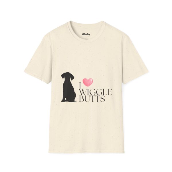 I Love Wiggle Butts - Unisex T-Shirts - Image 5