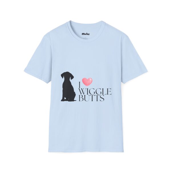 I Love Wiggle Butts - Unisex T-Shirts - Image 7