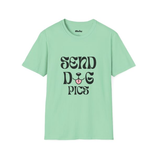 Send Dog Pics – Unisex T-Shirt - Image 9