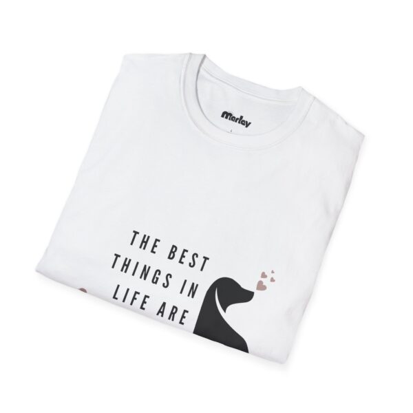 The Best Things In Life Are Furry – Unisex T-Shirt - Image 4