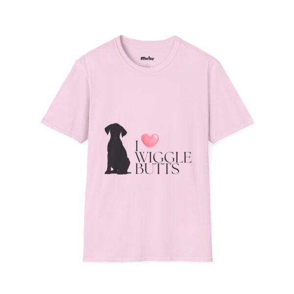 I Love Wiggle Butts - Unisex T-Shirts - Image 8